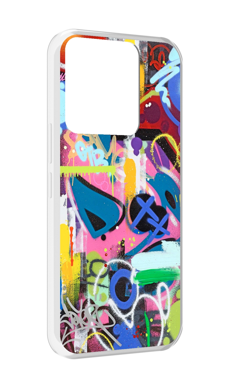 

Чехол MyPads абстракция-графити для Tecno Spark Go 2022 / Tecno Spark 8C, Прозрачный, Tocco