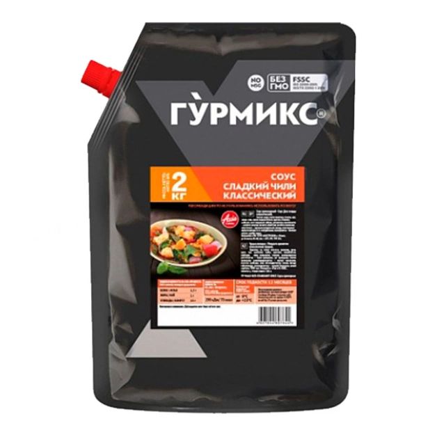 Соус Гурмикс Сладкий чили классический 2 кг