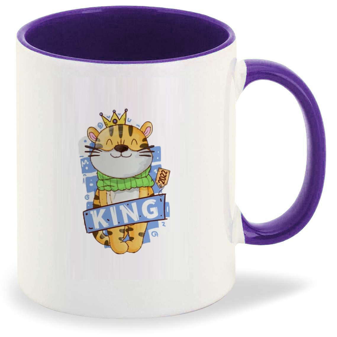 

Кружка CoolPodarok Король тигр 2022