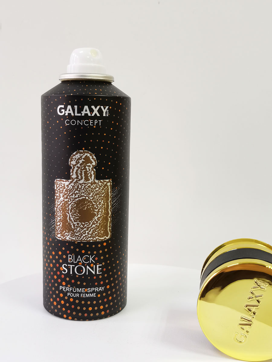 Дезодорант-спрей Galaxy Concept Black Stone парфюмированный, 200 мл
