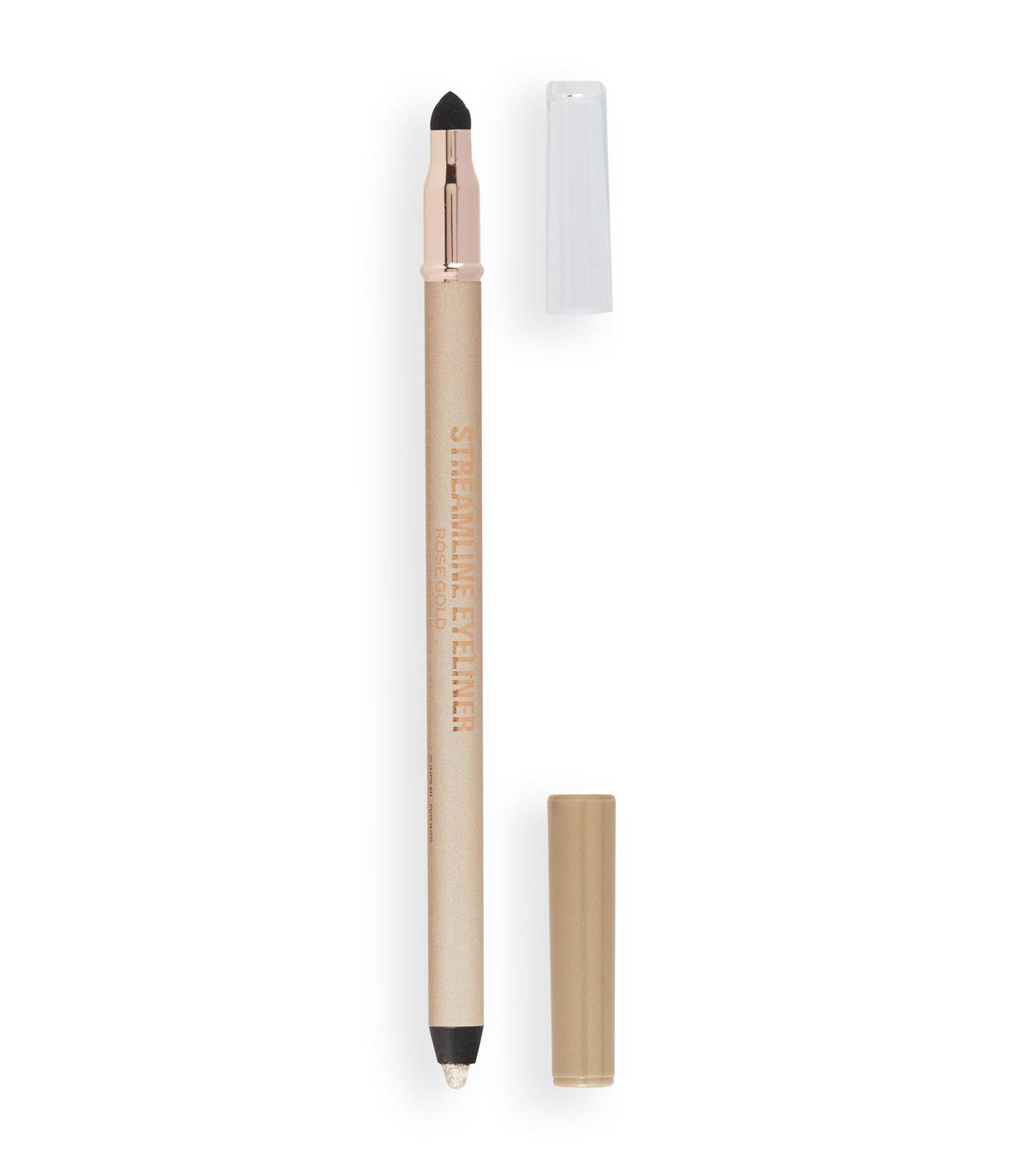 Контур Revolution Makeup для глаз Streamline Waterline Eyeliner Pencil, Rose Gold подводка для глаз liquid eyeliner pencil el01 01   1 5 г