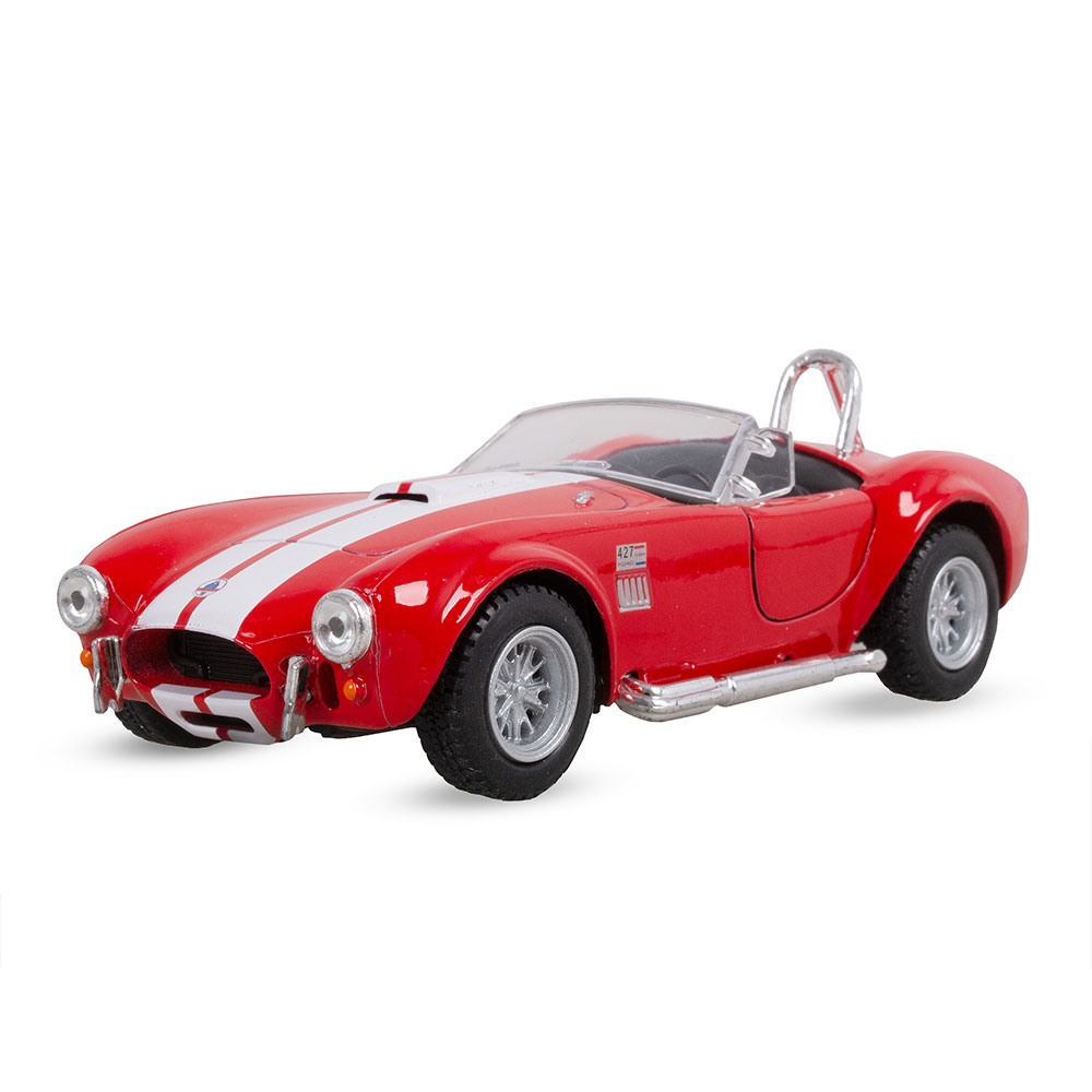 Машинка металлическая Kinsmart 1:32 1965 Shelby Cobra 427 (Шелби Кобра) 5322DKT инерцио...