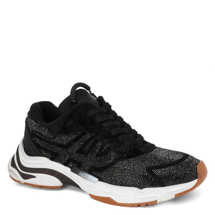

Кроссовки женские Ash RACE STRASS черные 38 EU, Черный, RACE STRASS