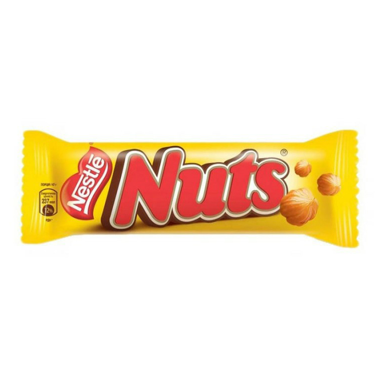 фото Шоколадные батончики nuts с фундуком