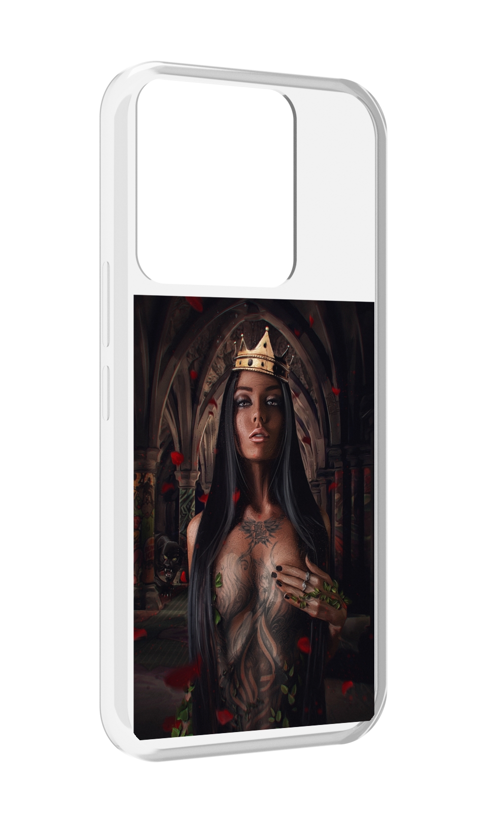 

Чехол MyPads багровый-пик для Tecno Spark Go 2022 / Tecno Spark 8C, Прозрачный, Tocco