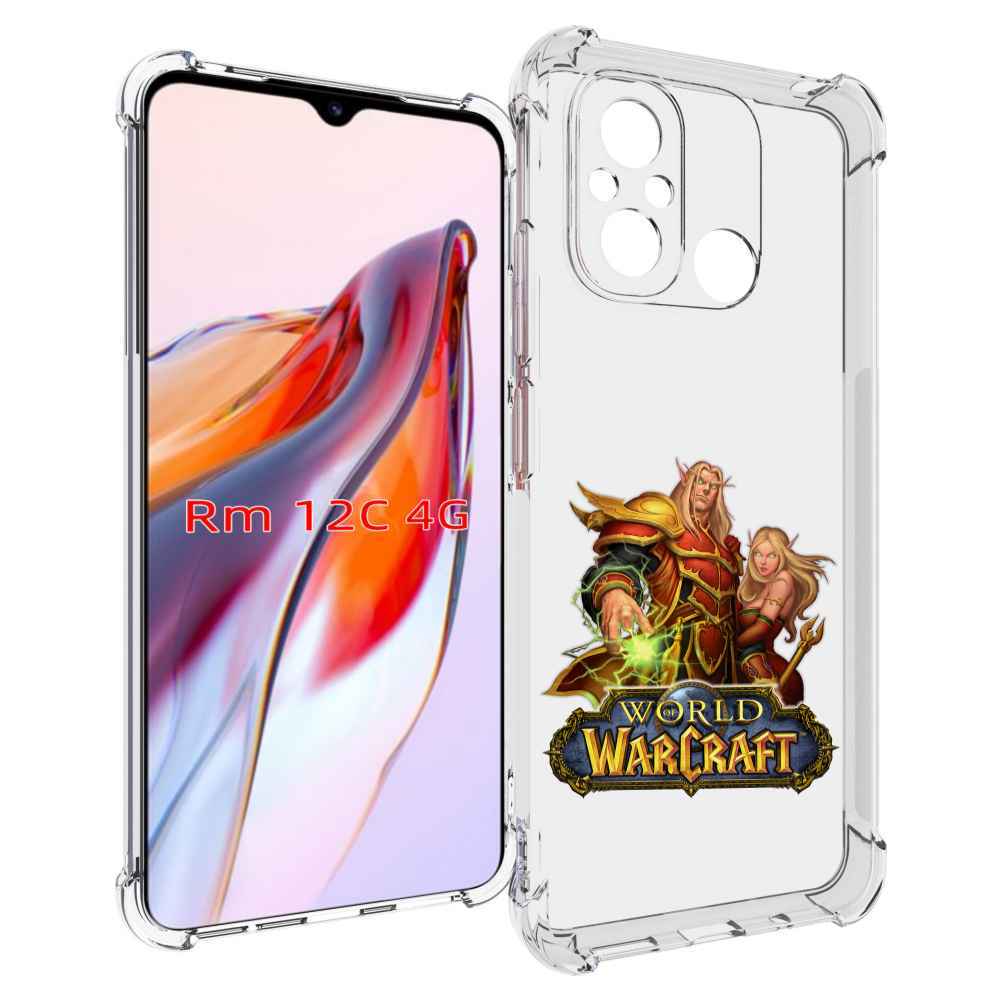 

Чехол MyPads варкрафт2 для Xiaomi Redmi 12C / Poco C55, Прозрачный, Tocco