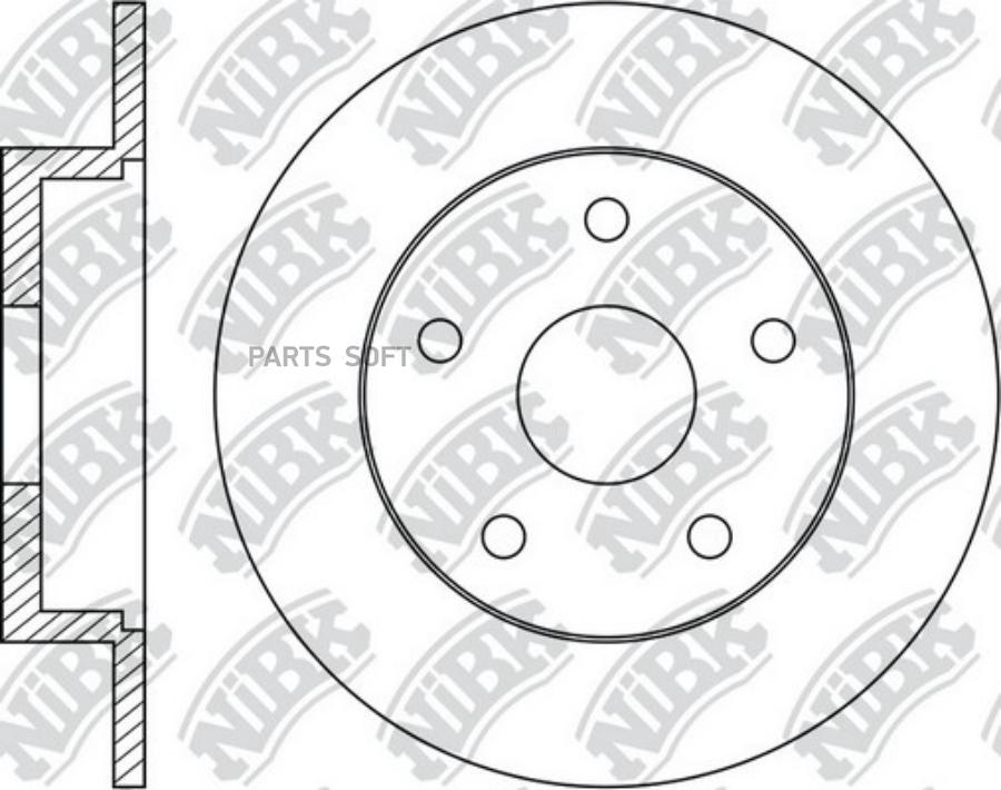 

Диск тормозной ford kuga 2013/c-max 2010 rn1675