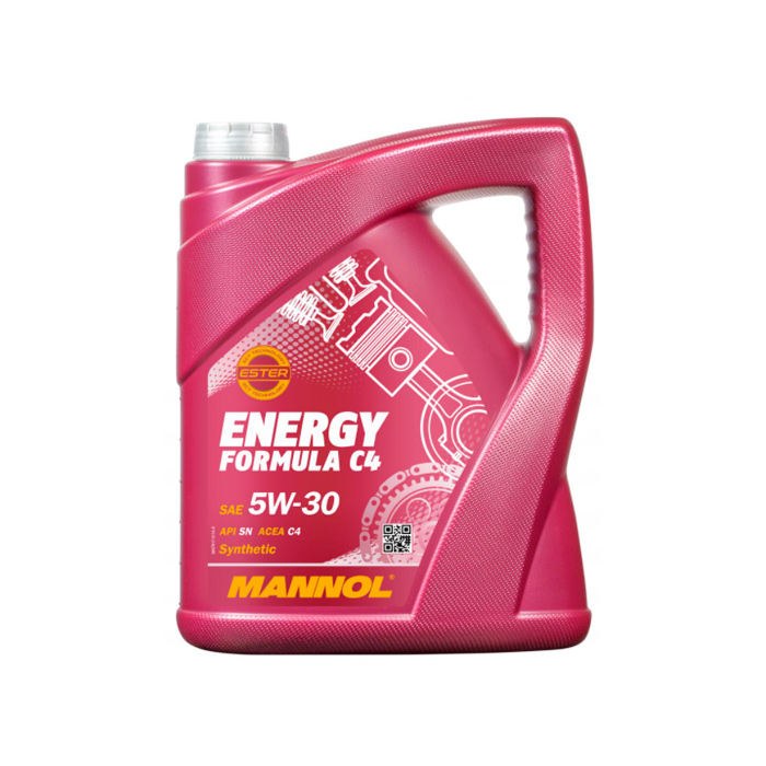 фото Моторное масло mannol energy formula c4 5w-30 синтетическое 79175, 5 л