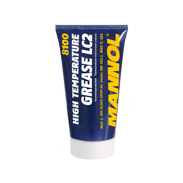 фото Термостойкая смайка mannol lc-2 high temperature grease lc2 пластичная 2480, 230 гр