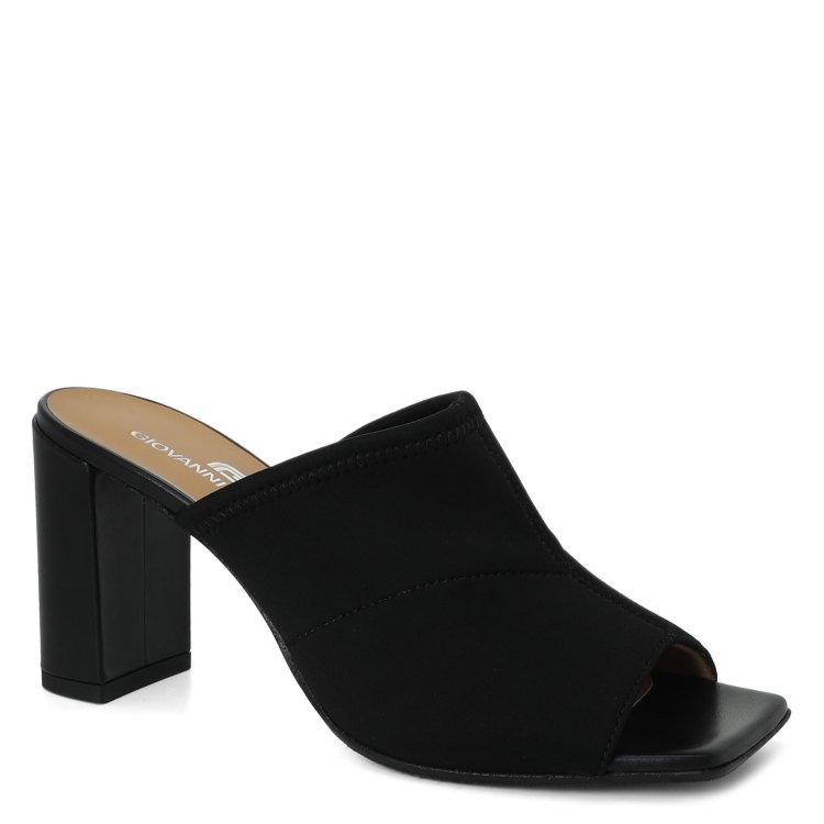 

Шлепанцы женские Giovanni Fabiani S23599 черные 36 EU, S23599