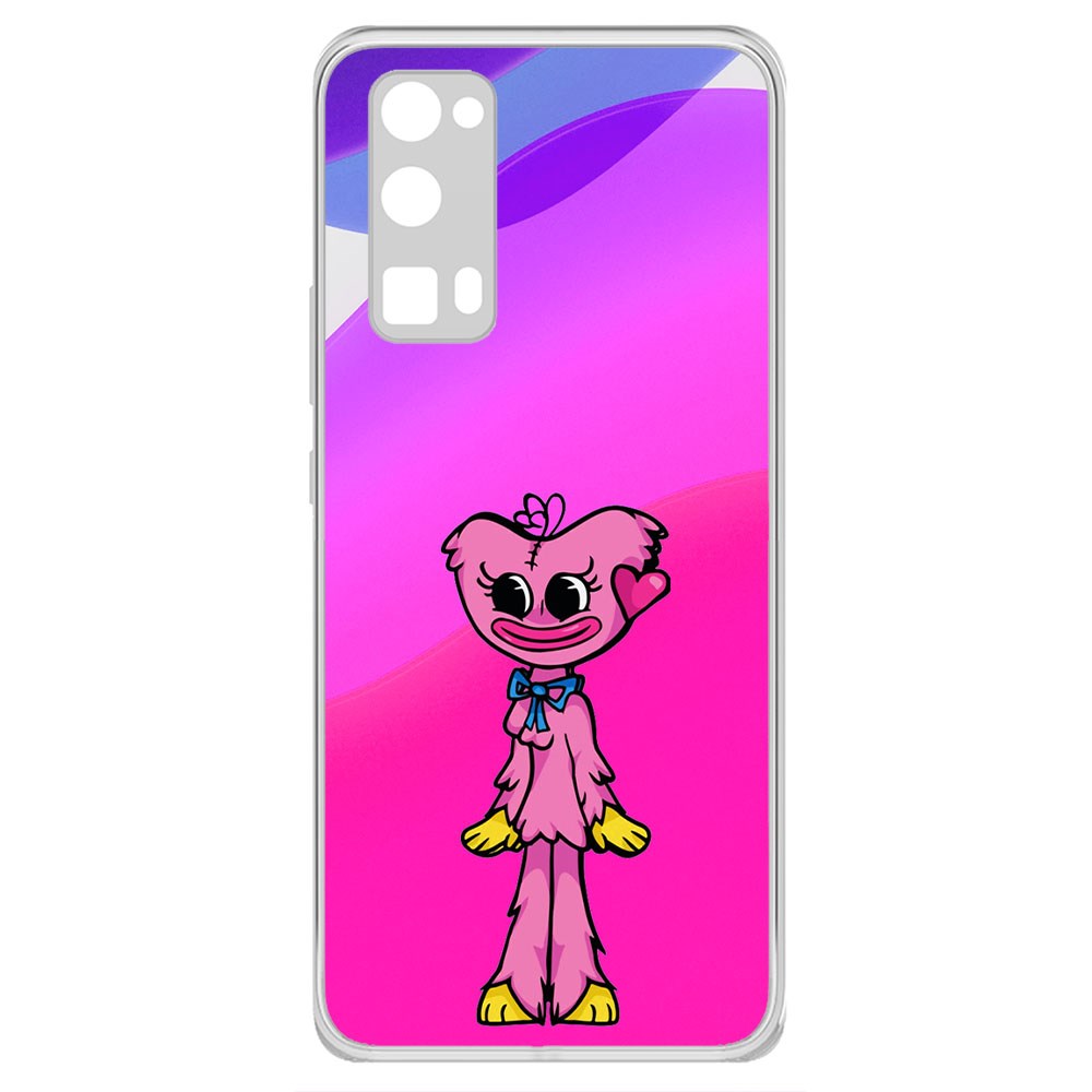 

Чехол-накладка Krutoff Clear Case Хаги Ваги - Киси Миси для Honor 30 Pro +