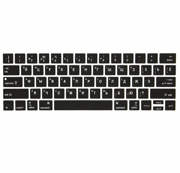 

Наклейка для клавиатуры 5Get для Macbook Pro 13/15 2016 - 2019 с Touch Bar (US)