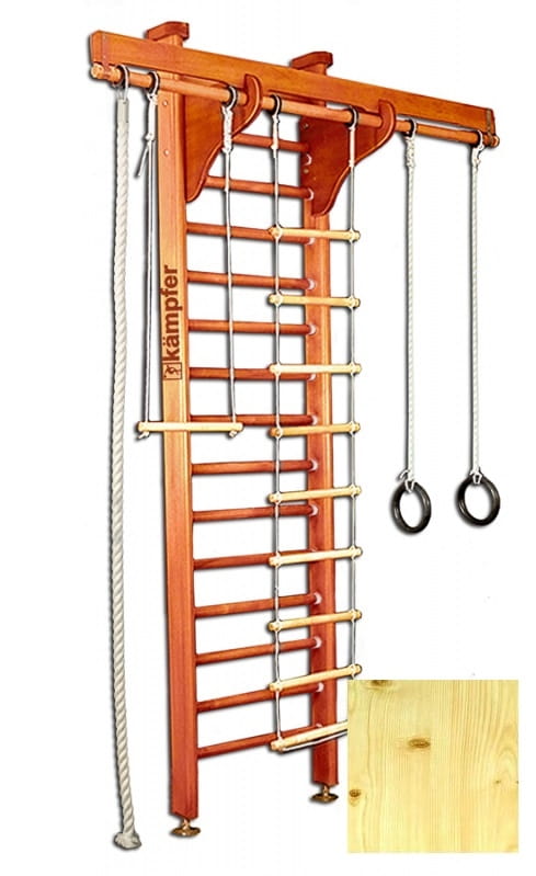 фото Домашний спортивный комплекс kampfer wooden ladder ceiling - натуральный