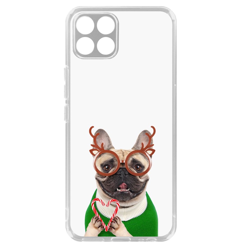 Чехол Новогодний француз для Infinix Smart 6 HD