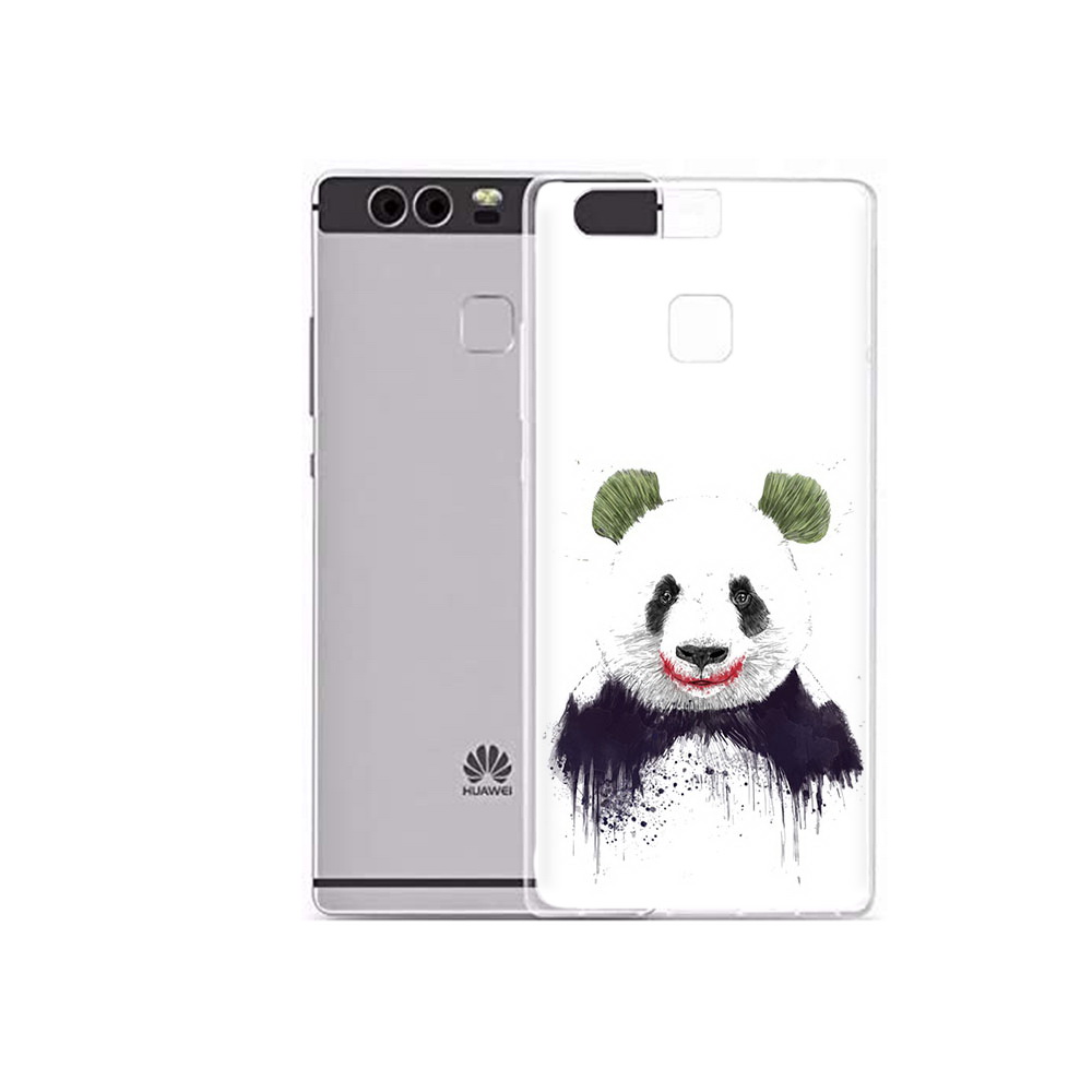 

Чехол MyPads Tocco для Huawei P9 Plus панда джокер (PT31455.54.533), Прозрачный, Tocco