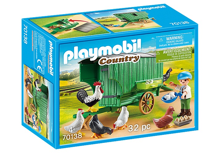 

Конструктор PLAYMOBIL Курятник PM70138, Курятник