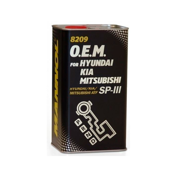 фото Трансмиссионная жидкость 8209 mannol for korean cars atf sp-iii 1л