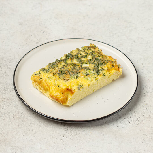 

Омлет ВкусВилл с зеленью и овощами охлажденный 150 г