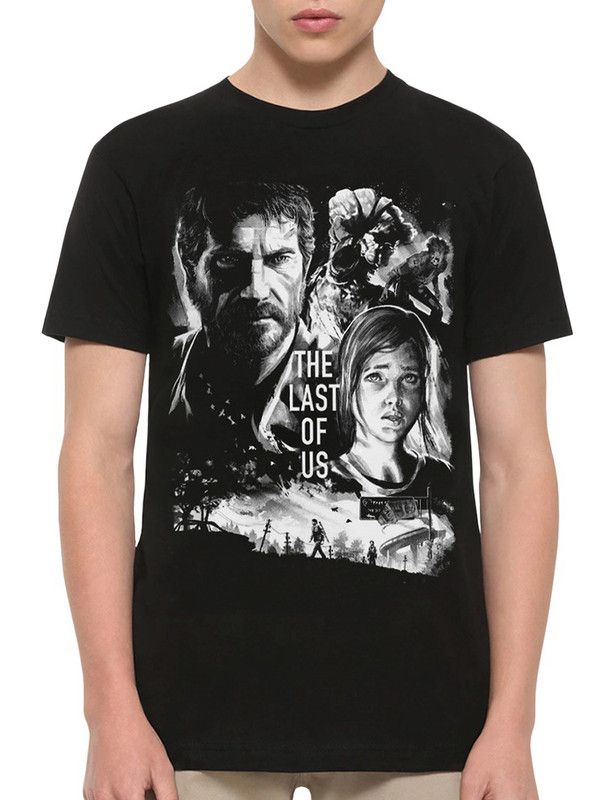 

Футболка мужская DreamShirts Studio The Last of Us - Одни из нас TLO-22319-2 черная XL, Черный, The Last of Us - Одни из нас TLO-22319-2