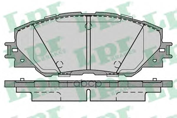

Тормозные колодки Lpr 05p1281