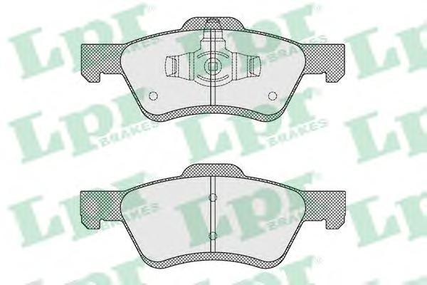 

Колодки тормозные Lpr дисковые 05p1622