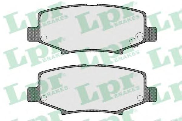 

Тормозные колодки Lpr 05p1555