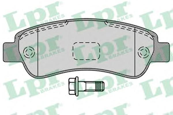 

Тормозные колодки Lpr дисковые 05p1289