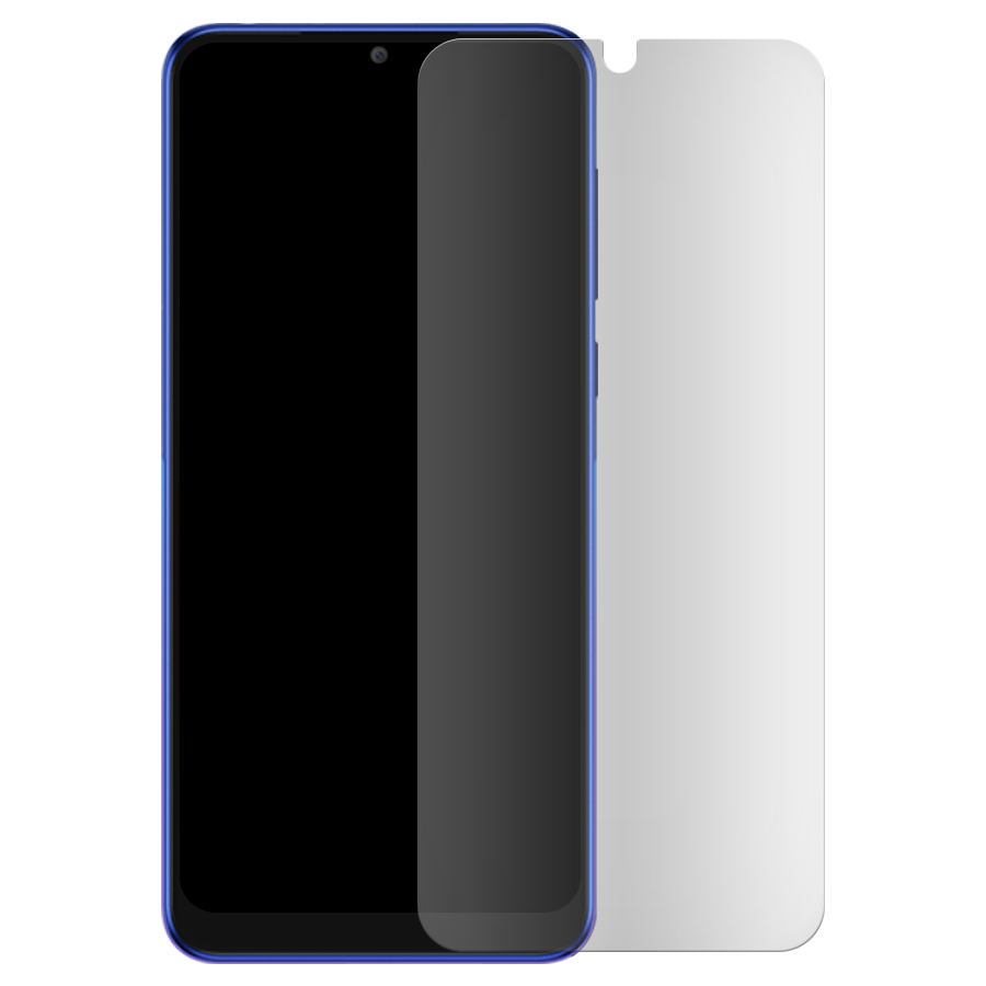 Стекло защитное гибридное МАТОВОЕ Krutoff для Alcatel 3 2019/5053K/Y