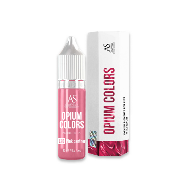 

Пигмент AS Company Opium Colors L20 Pink Panther для татуажа губ, Opium Colors для губ