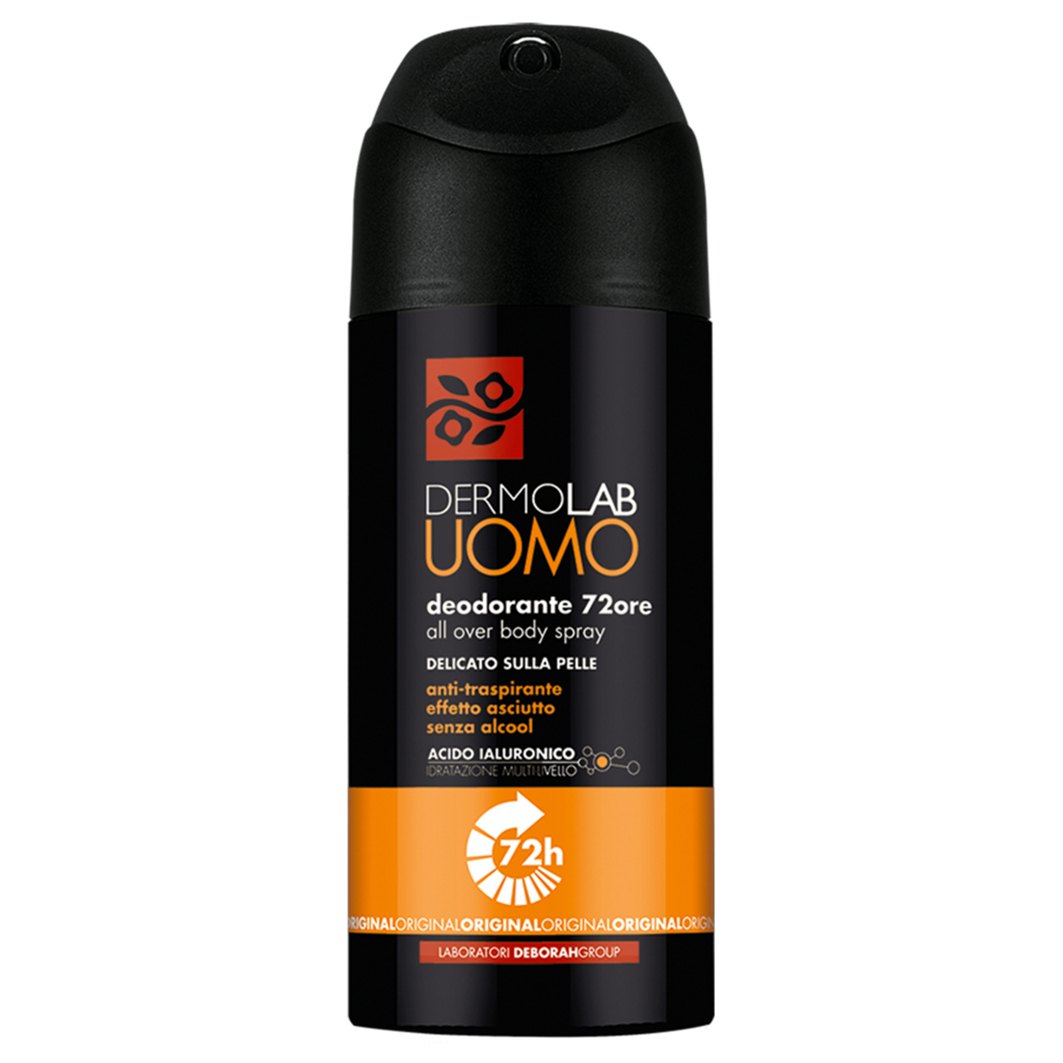 Дезодорант DermoLab Uomo спрей мужской All Over Body Spray Original, 150 мл дезодорант спрей мужской fawaris football 150 мл