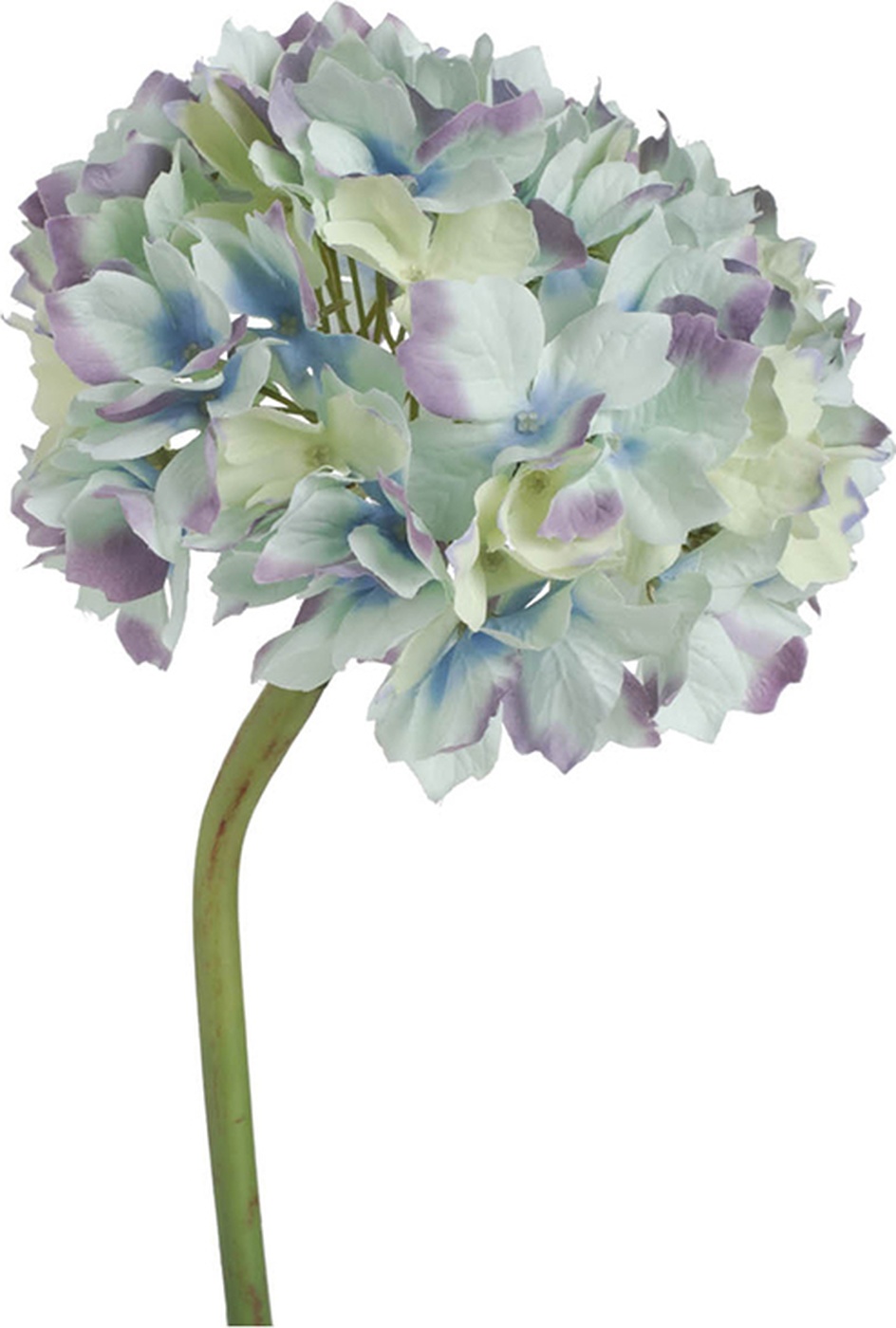 Искусственный цветок Гортензия, 13х13х36 см, 58148-BLUE