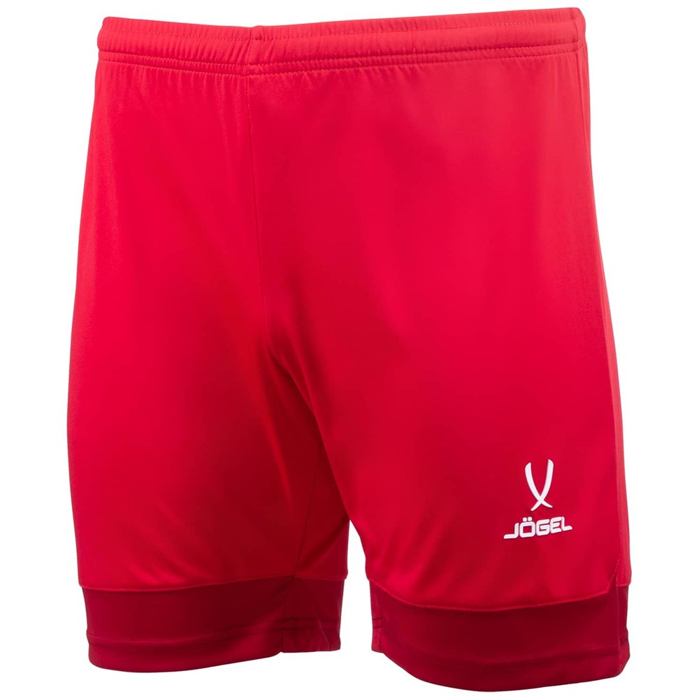 фото Jögel шорты игровые division performdry union shorts, красный/белый, детские - xs jogel