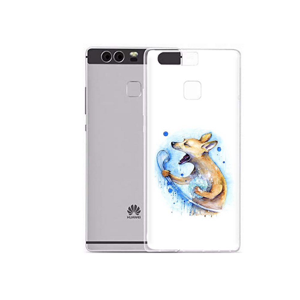 

Чехол MyPads Tocco для Huawei P9 Plus пение в душе (PT31455.54.537), Прозрачный, Tocco