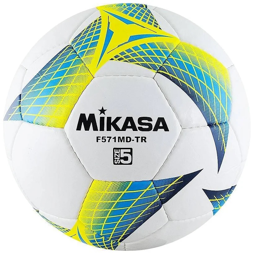 фото Футбольный мяч mikasa f571md-tr №5 blue