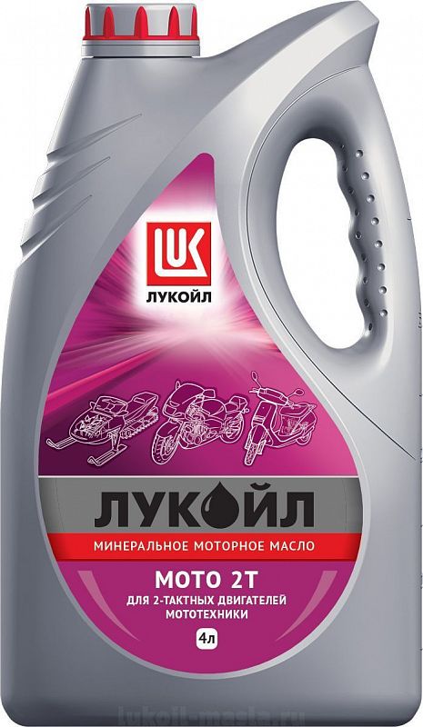 Моторное масло Lukoil минеральное Мото 2Т Арi Тс, Jаsо Fв, Is 4л