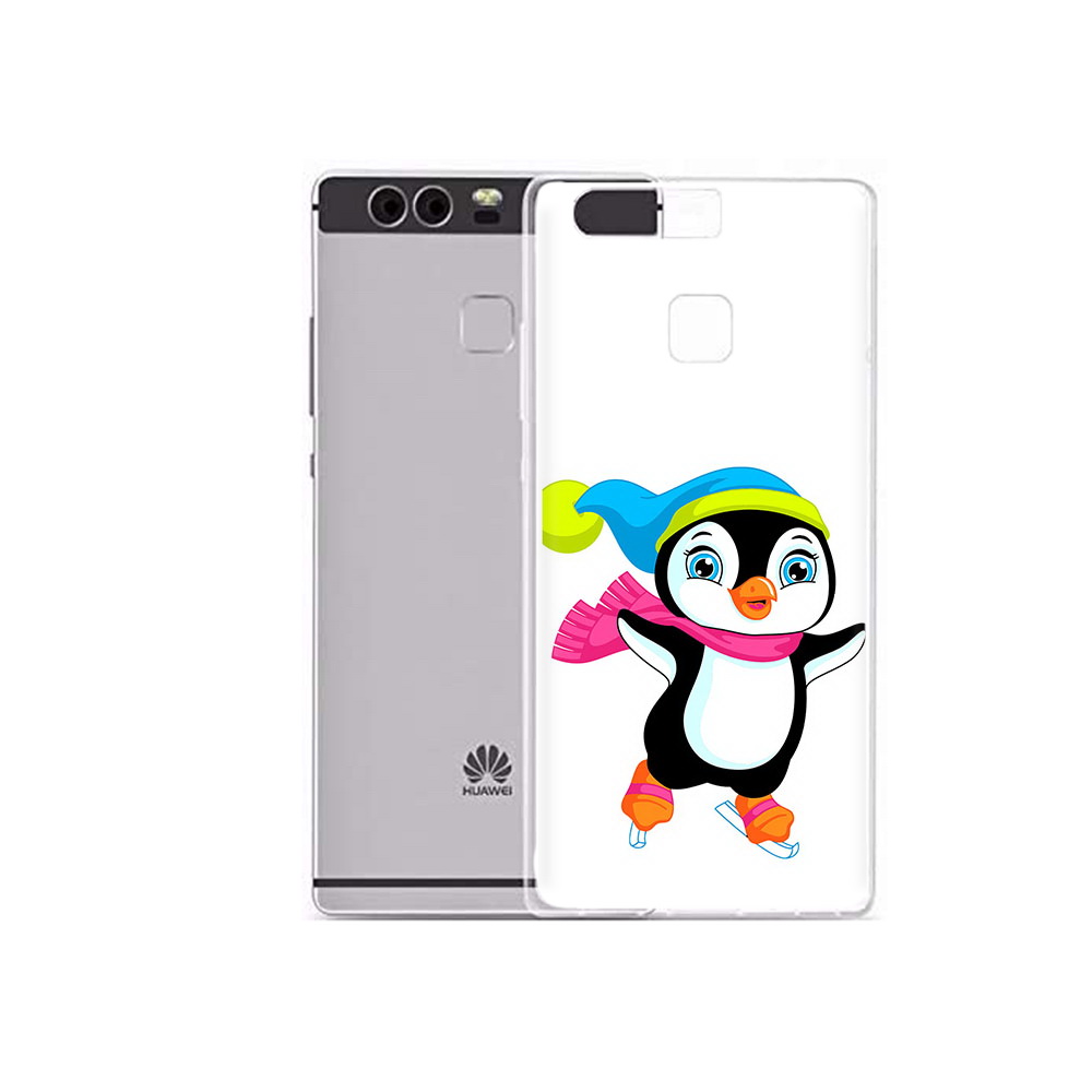 

Чехол MyPads Tocco для Huawei P9 Plus пингвин на коньках (PT31455.54.540), Прозрачный, Tocco