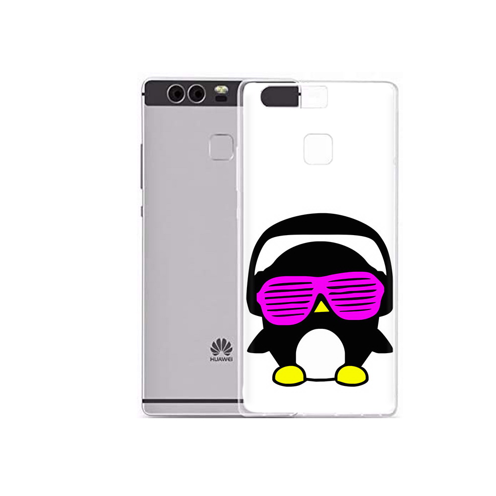 

Чехол MyPads Tocco для Huawei P9 Plus пингвин (PT31455.54.541), Прозрачный, Tocco