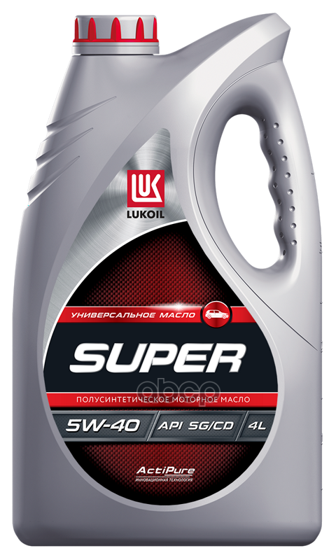

Моторное масло Lukoil полусинтетическое супер SG/CD 5W40 4л