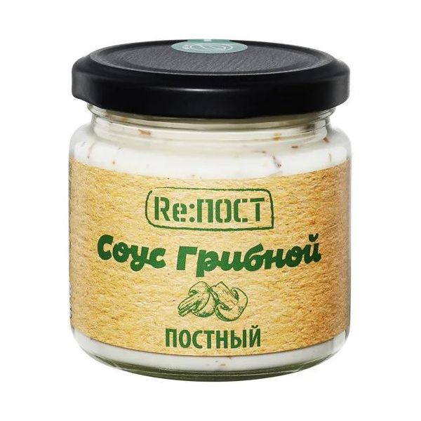 

Соус Re:ПОСТ Грибной постный 200 г