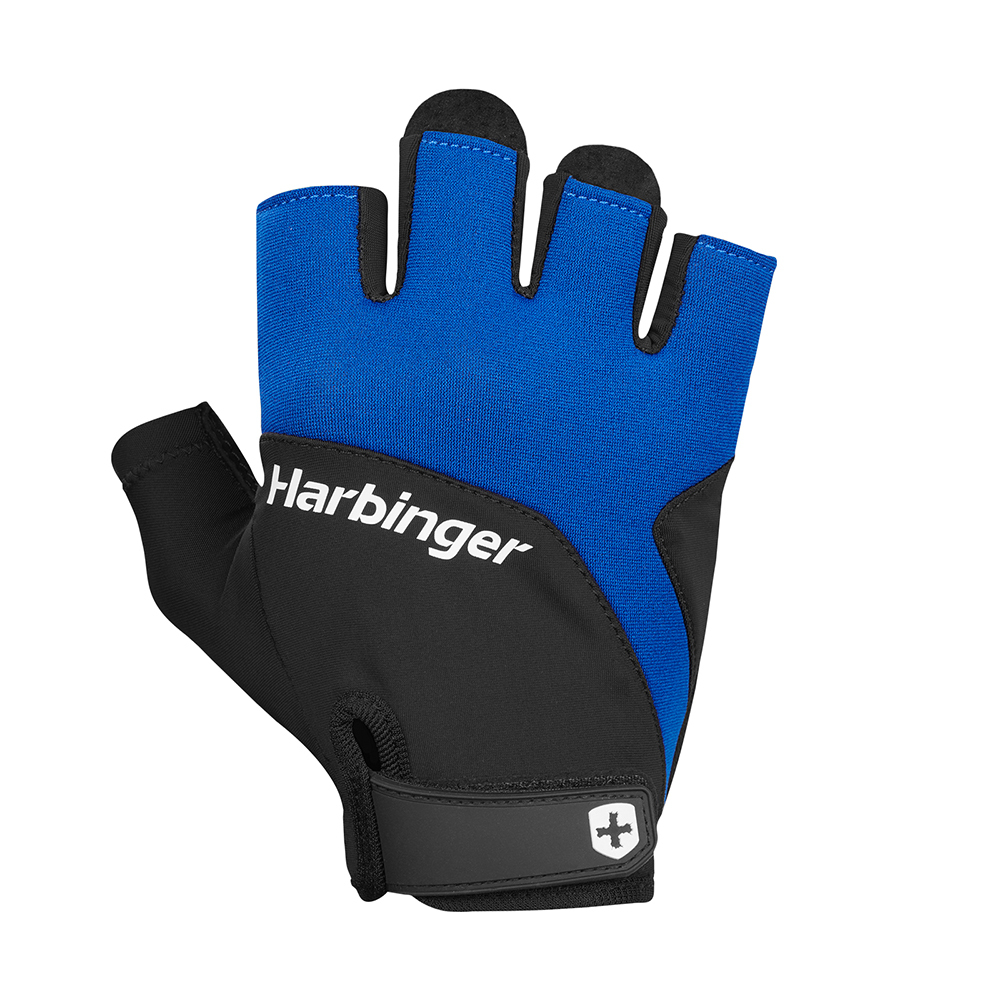 фото Перчатки для фитнеса harbinger training grip 2.0, унисекс, синие, размер l