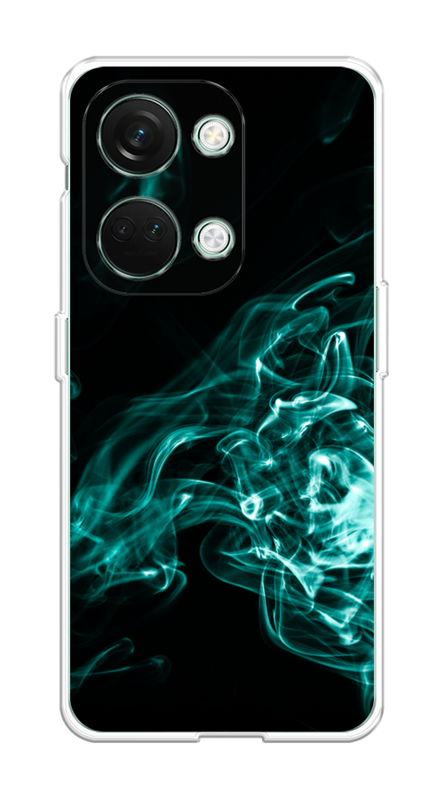 

Чехол на OnePlus Nord 3 "Дым", Бирюзовый;черный;голубой, 154050-3