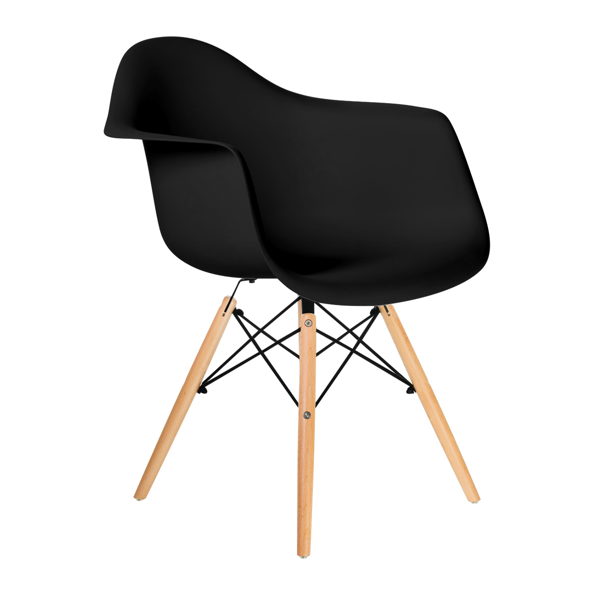 

Стул для кухни Ergozen Eames DAW Pro, черный, Eames DAW Pro