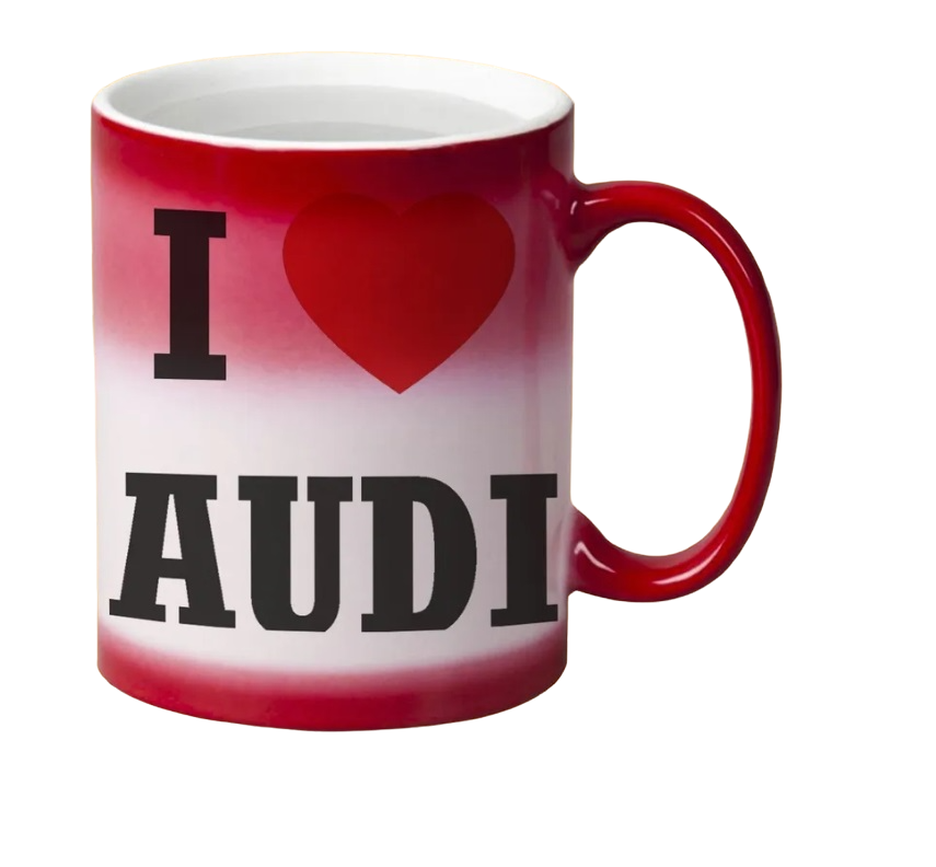 

Кружка CoolPodarok Авто I love audi