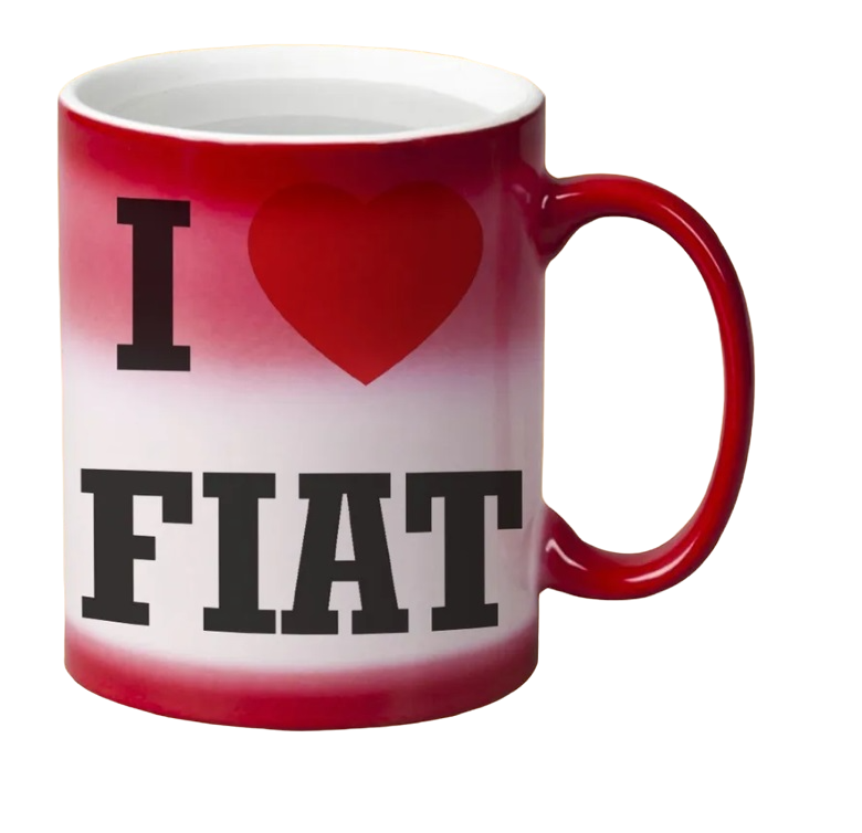 

Кружка CoolPodarok Авто I love Fiat