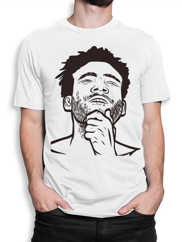 

Футболка мужская Dream Shirts Чайлдиш Гамбино белая 3XL, Чайлдиш Гамбино