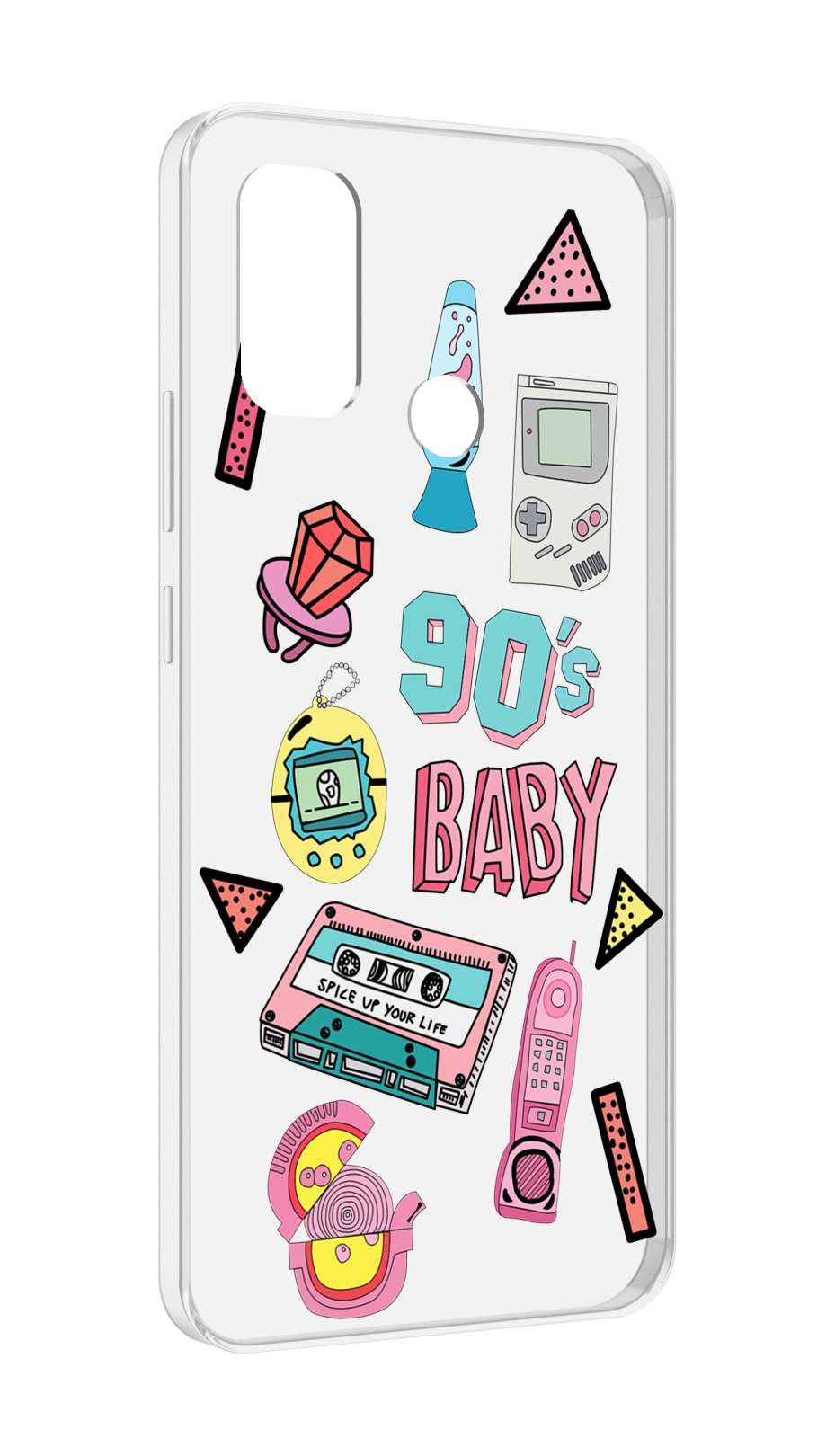 

Чехол MyPads гаджеты-90х для UleFone Note 10P/Note 10, Прозрачный, Tocco