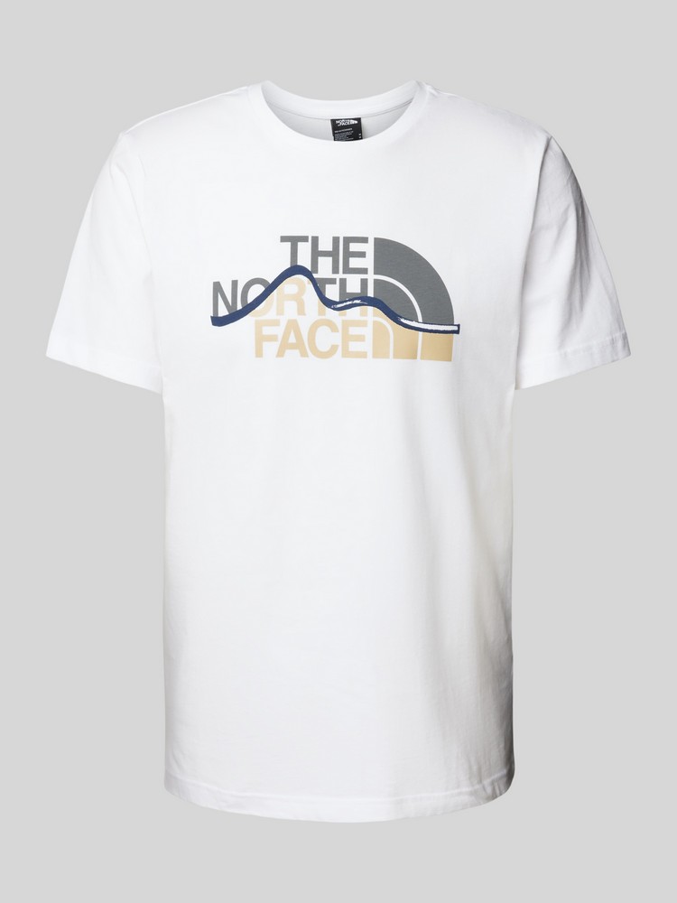 

Футболка мужская The North Face NF0A87NT белая XL, Белый, NF0A87NT