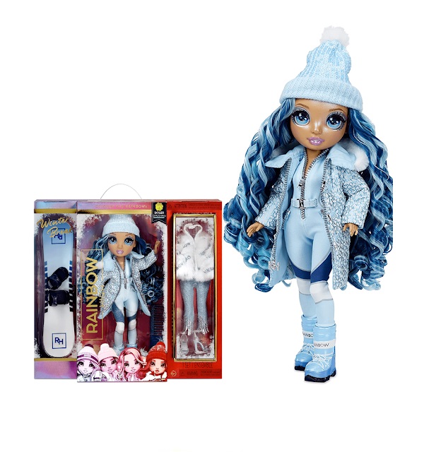 Кукла Rainbow High Winter Break Fashion Doll- Skyler Bradshaw (Blue) 574798