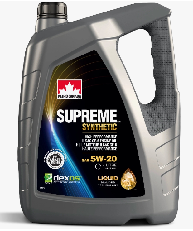 фото Моторное масло petro-canada supreme synthetic 5w20 4 л