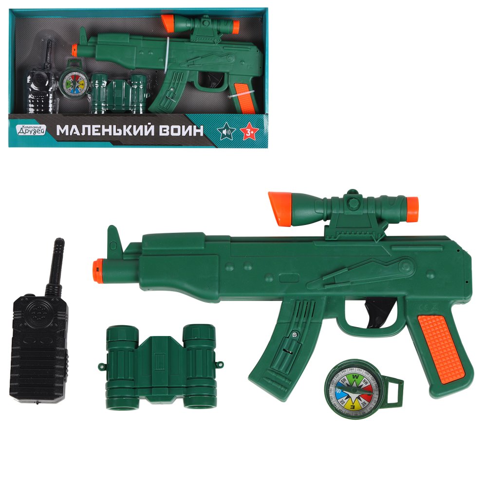 Игровой набор игрушечный Компания друзей Полиция Серия Маленький воин, JB0208518